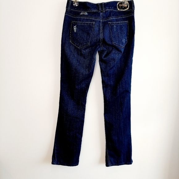 EXPRESS JEANS Stella Boot Cut Size 4 Distressed - Picture 12 of 15